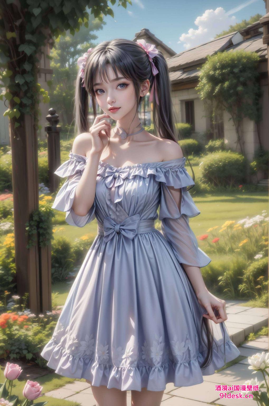 轻松愉悦可爱的形象