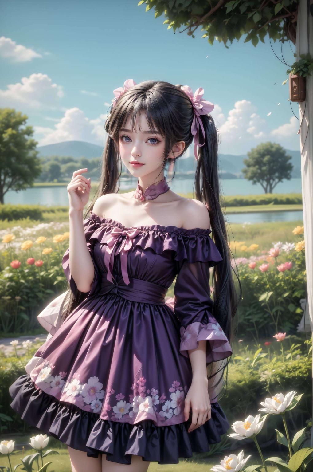 大葱君碧瑶壁纸点亮iPhone新风采！清新的色彩