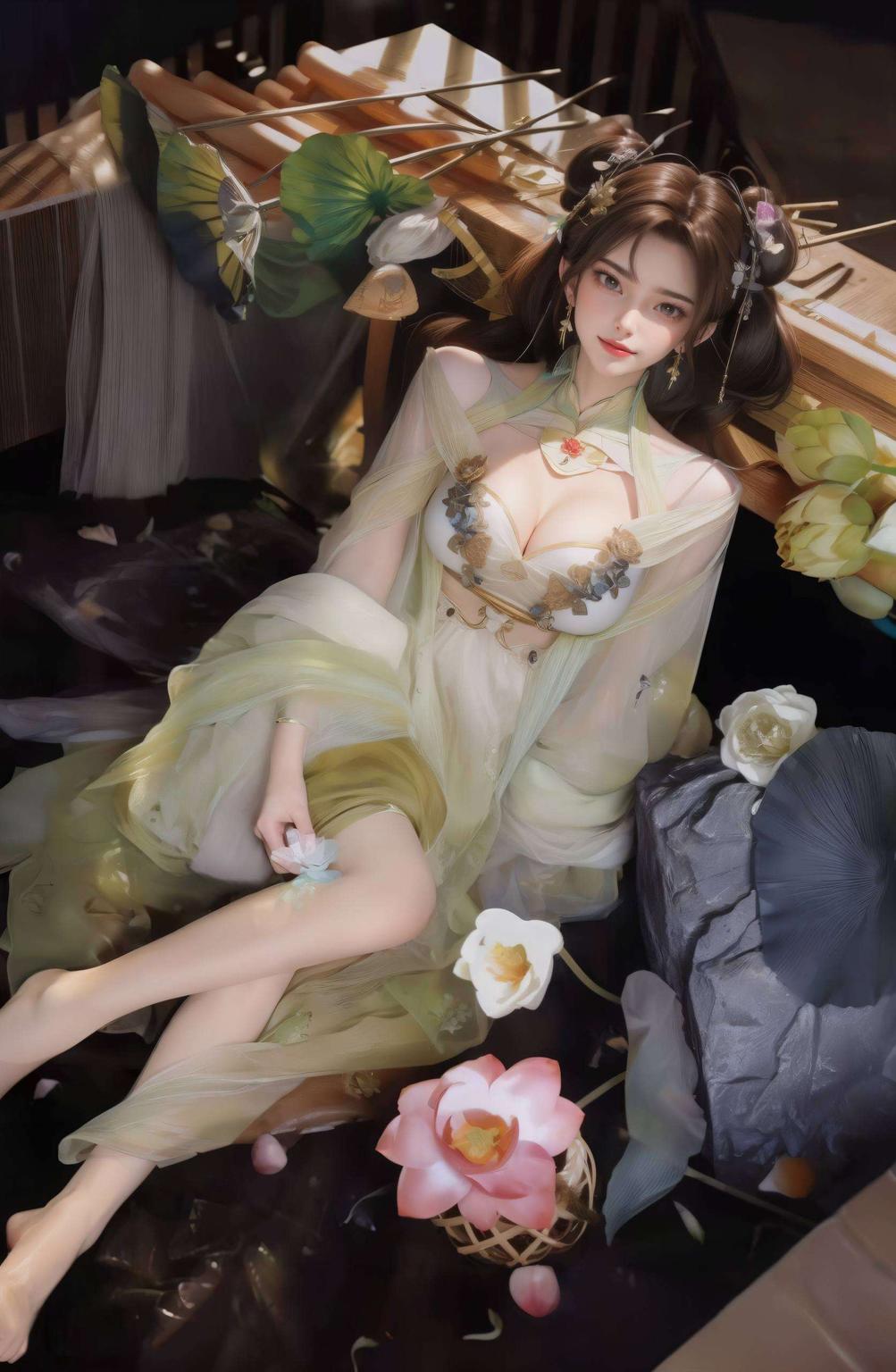 让你的电脑瞬间变身二次元仙境AI素材