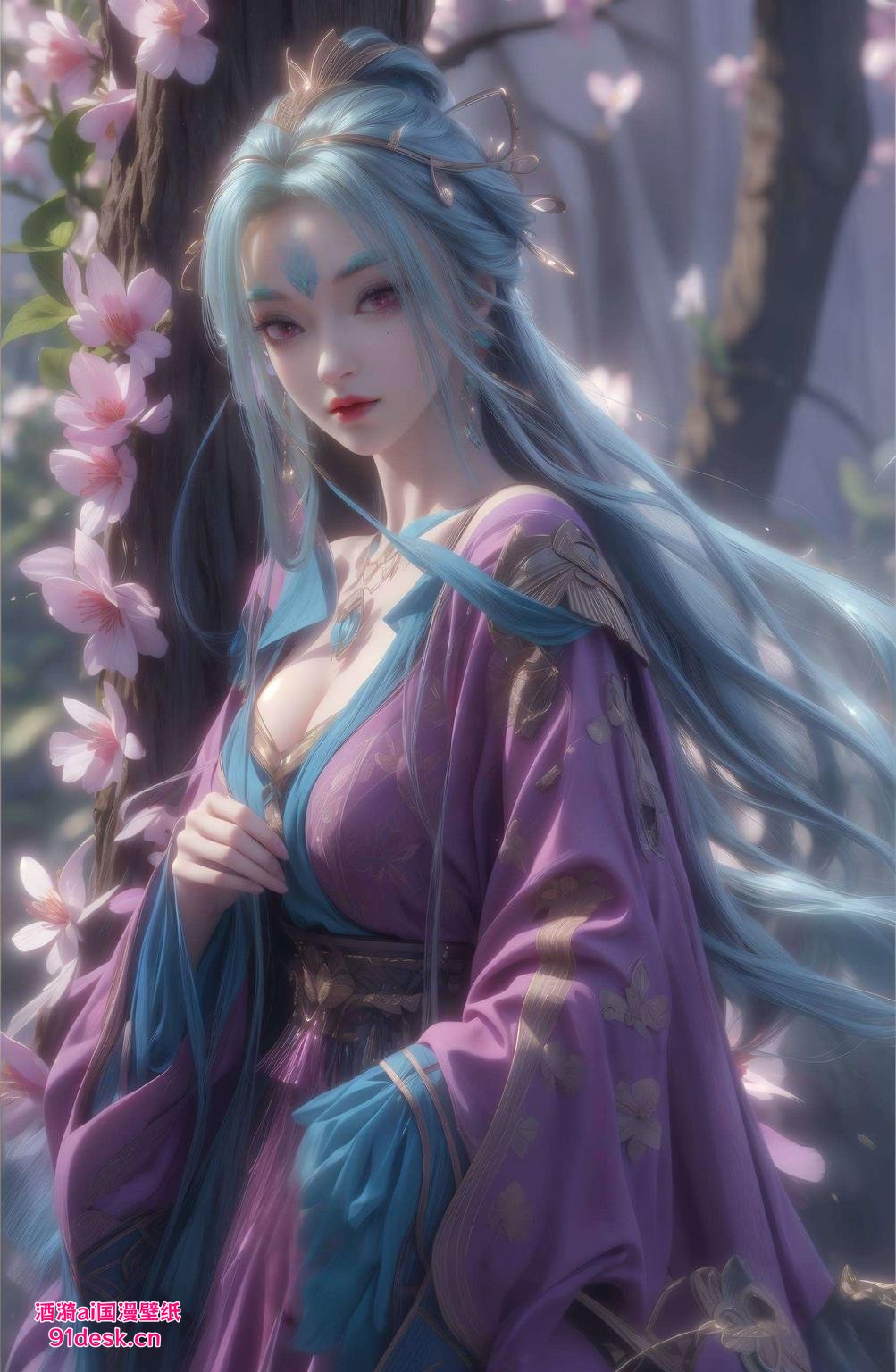 动漫迷们！今天给大家带来一款超美的免费高清壁纸——眷思量奉眠是不是让你心动了呢？