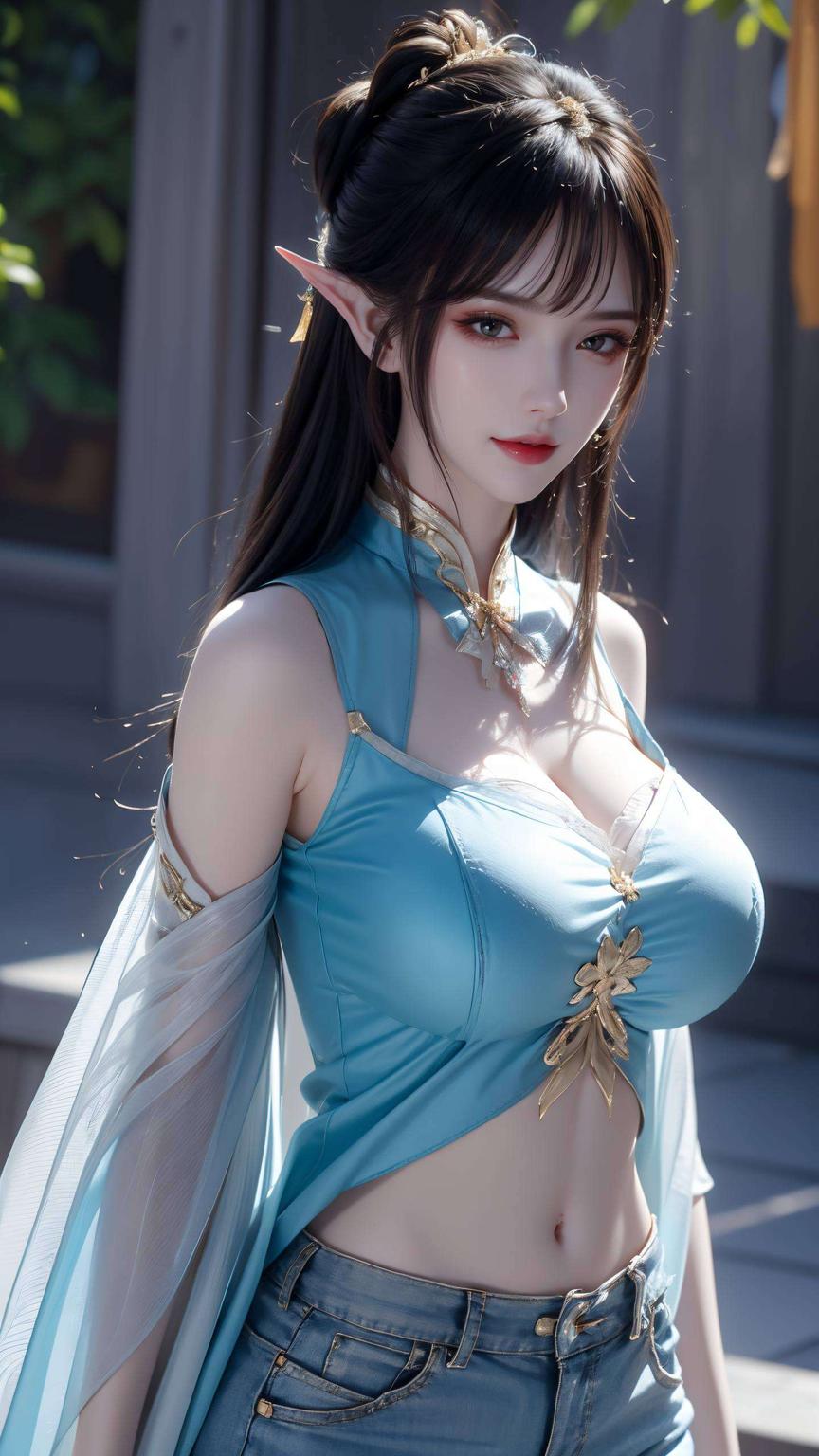 高清画质清爽大气！看这凤清儿自制壁纸