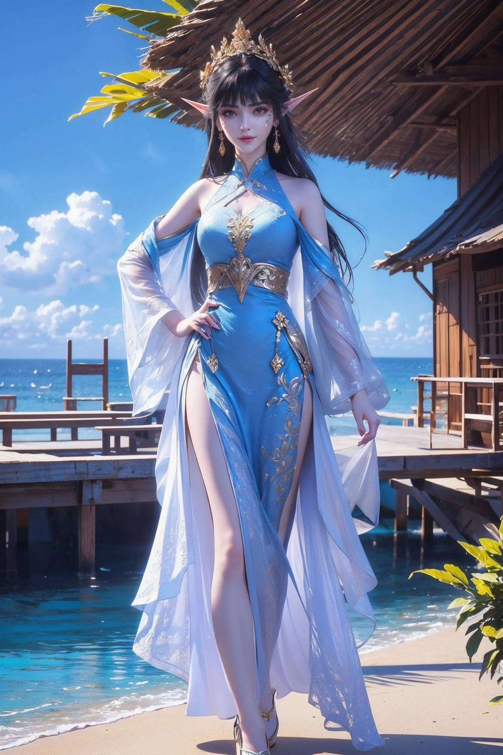 主角是我们的美少女凤清儿！这款壁纸不仅清晰细腻保护视力的同时