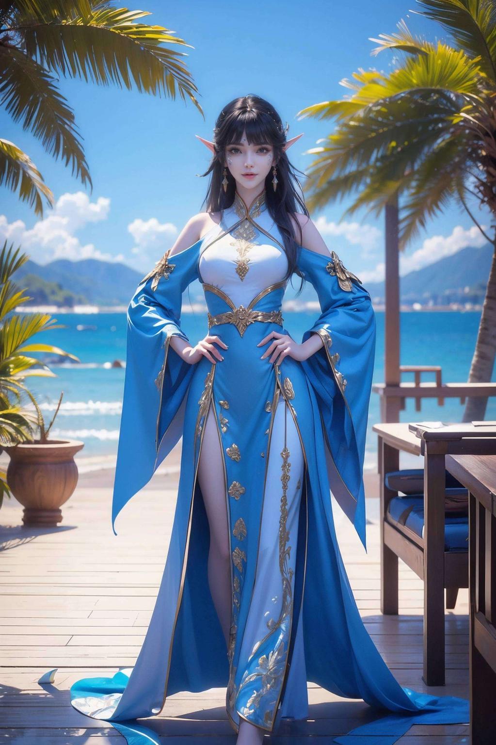 各位动漫迷今天给大家带来一款超帅气的凤清儿艺术壁纸！画面精致