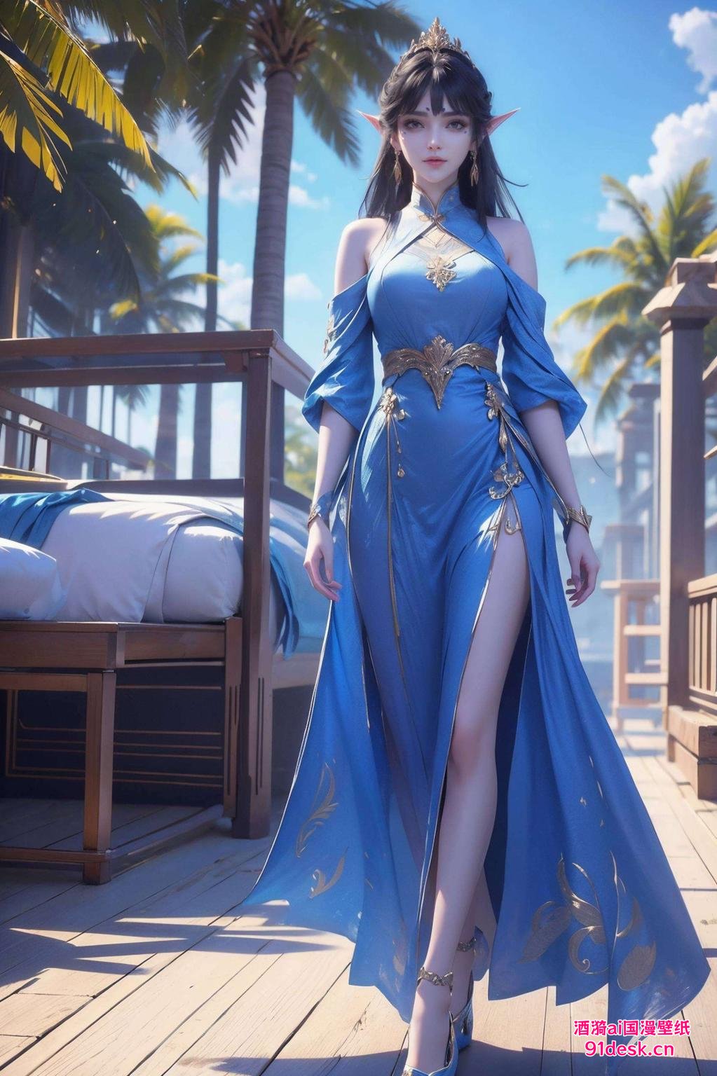 尽显雅致韵味凤清儿高清壁纸