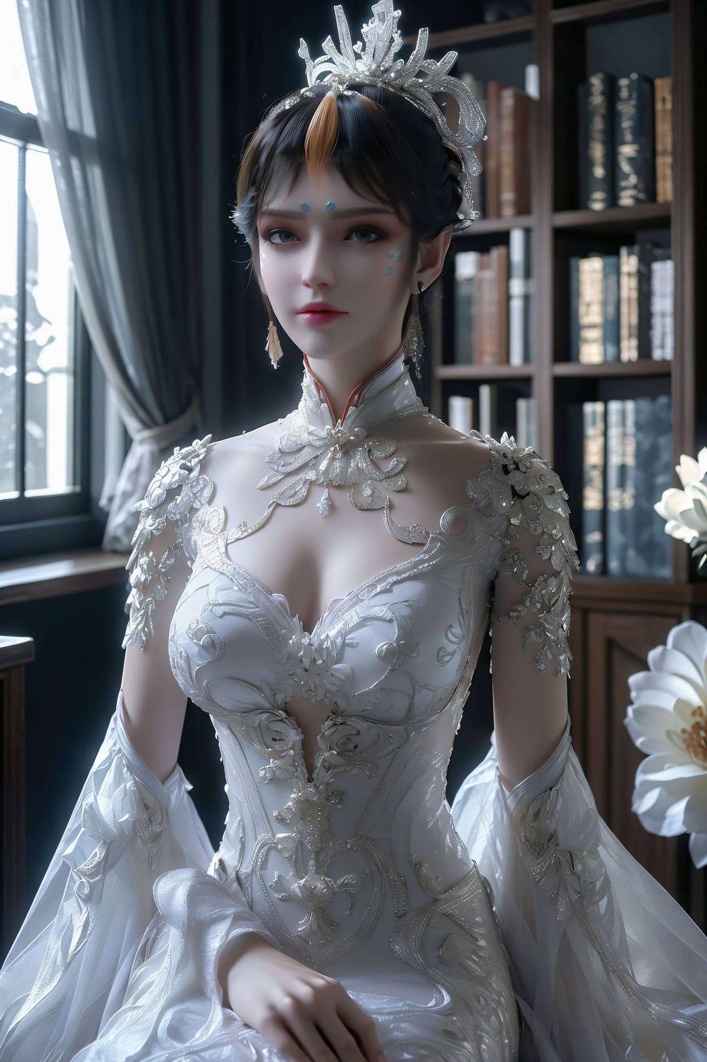 淡雅的色调看这画面