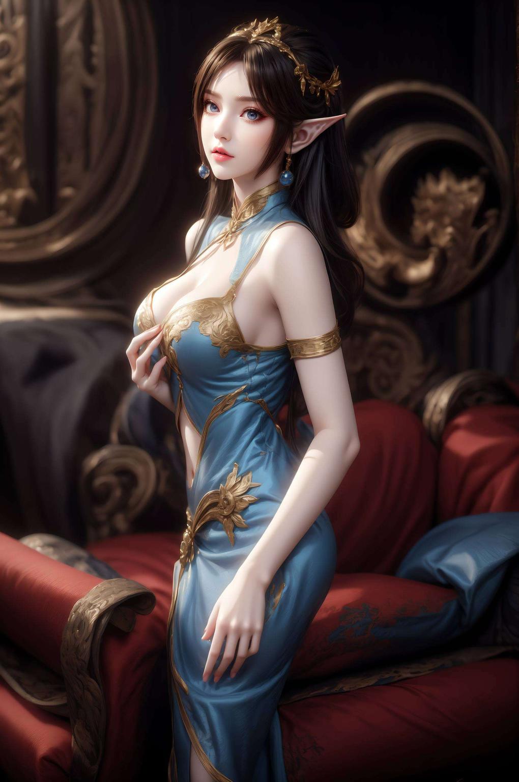 动漫迷们！今天给大家带来一款超精致的4K半屏手机壁纸——凤清儿高清壁纸！这画面细腻得仿佛能感受到凤清儿的每一根发丝