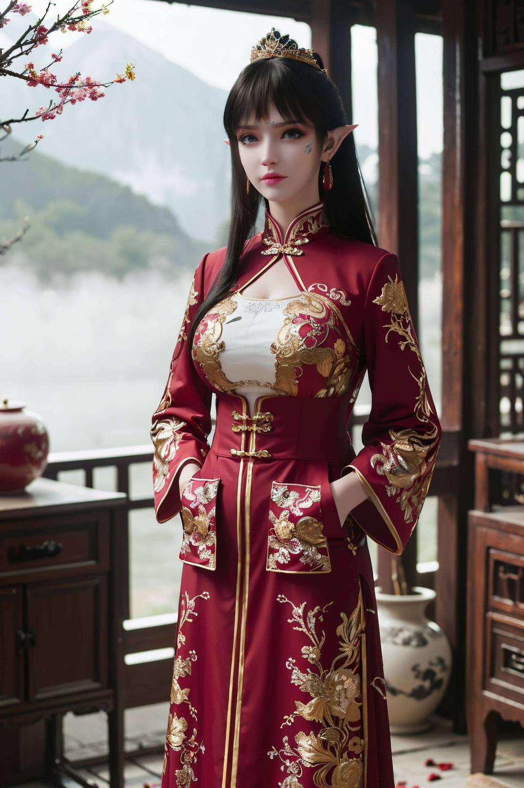 带给你满屏的可爱气息以凤清儿为主题的折叠屏动态壁纸