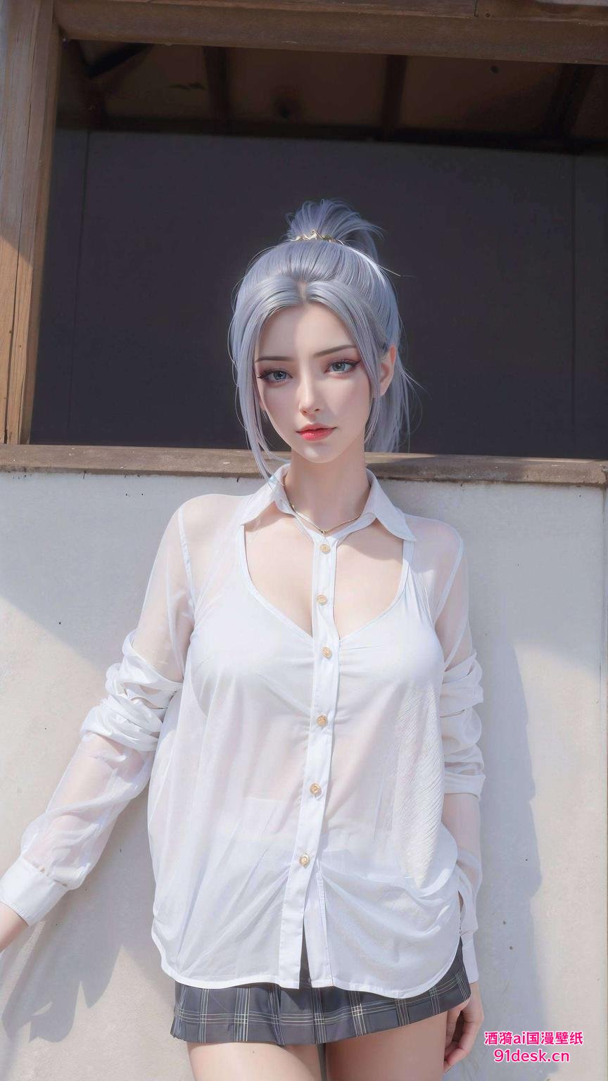 完美像素这高清壁纸绝了！韩月男装AI素材