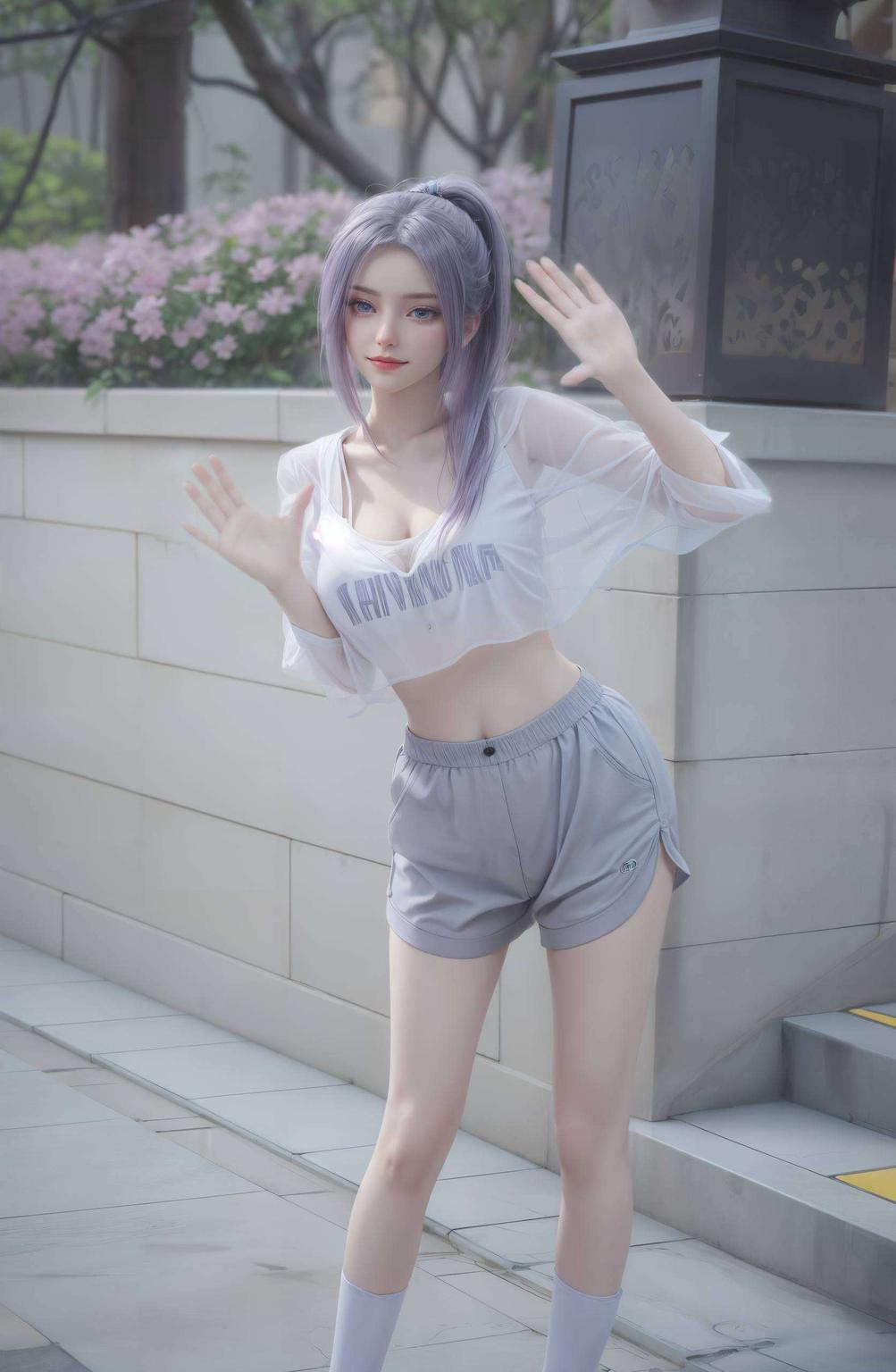 细节清晰得仿佛能触碰到她飘逸的衣袂色彩饱满