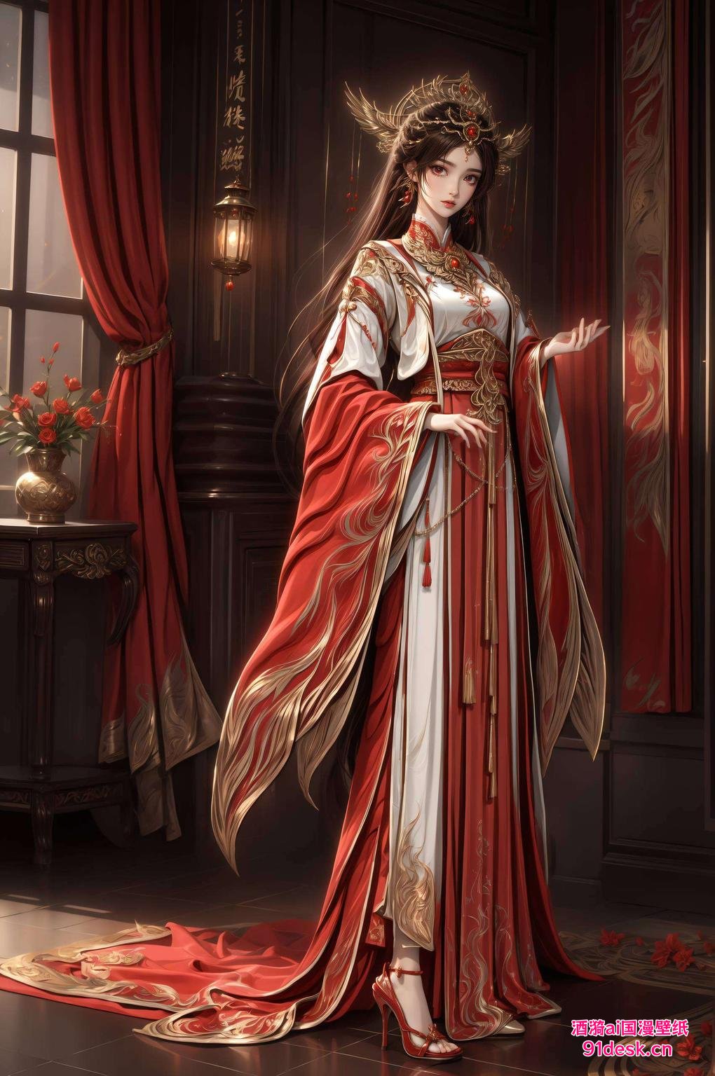 护眼色调清新壁纸亮相！古典美与现代艺术交融