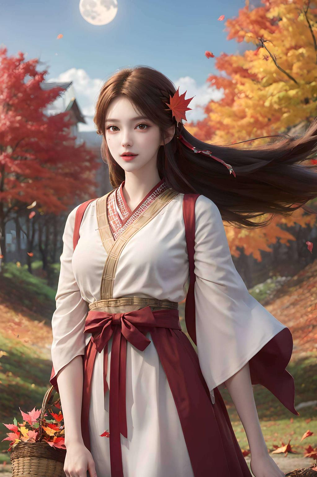 这古风壁纸绝了！高清细腻火灵儿翩翩起舞