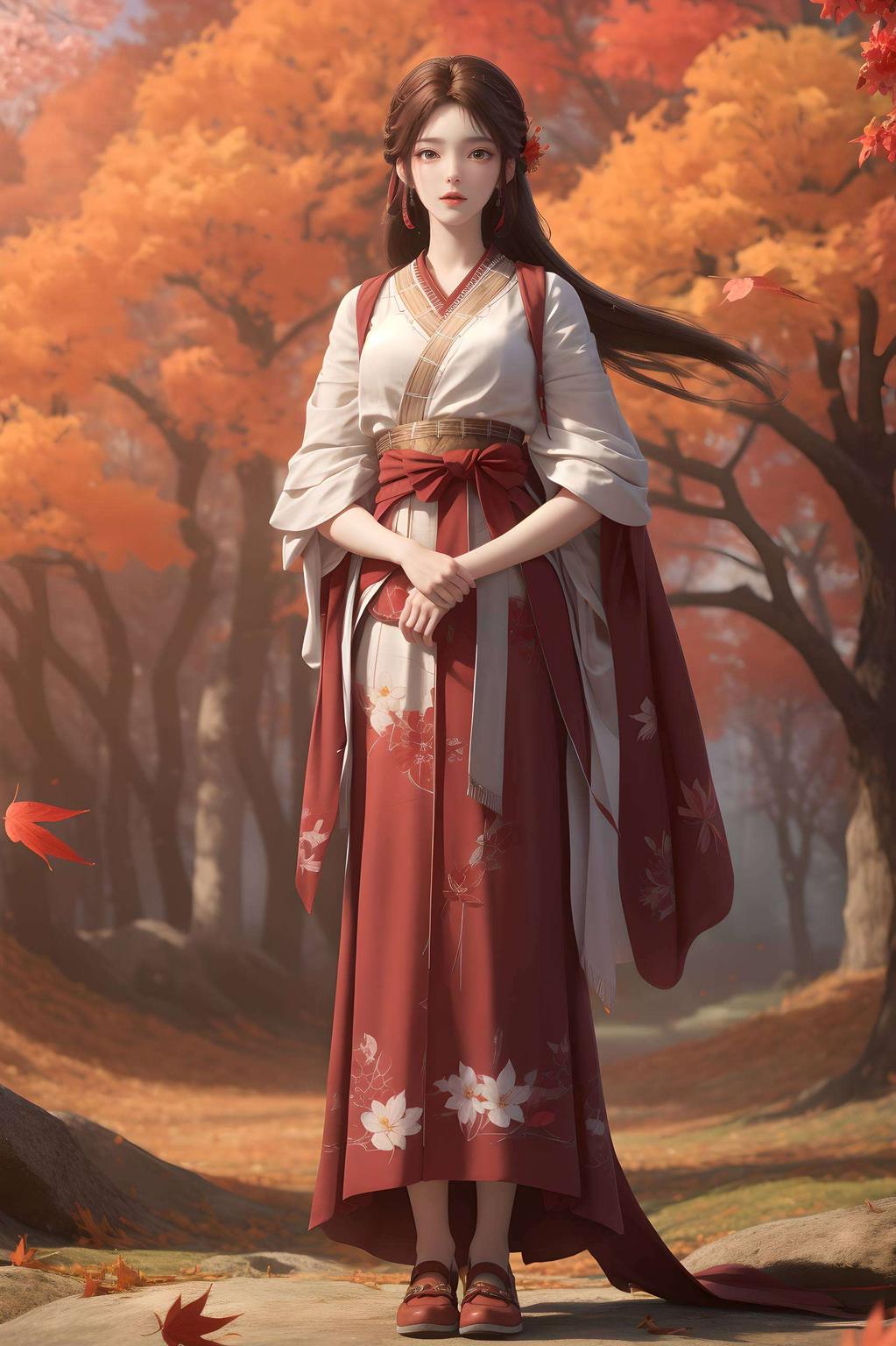 为你的电脑注入灵动之美火灵儿仙气壁纸