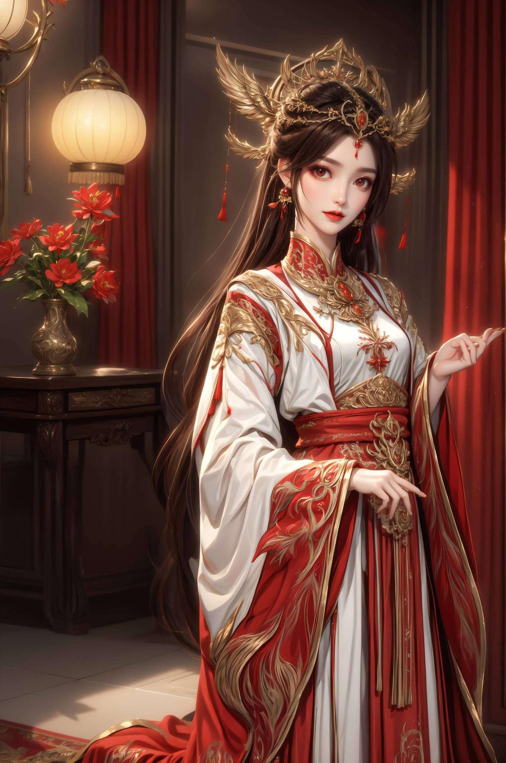 眼神灵动古韵十足！这女神美得让人心动