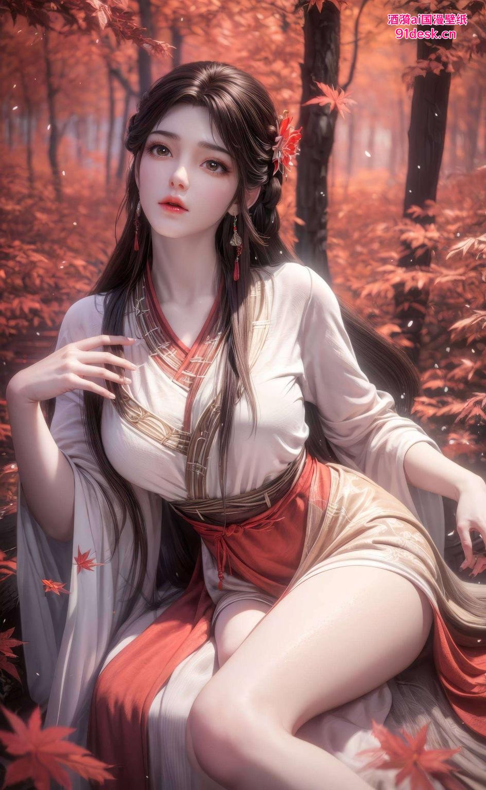 火灵儿高清壁纸美图细腻描绘