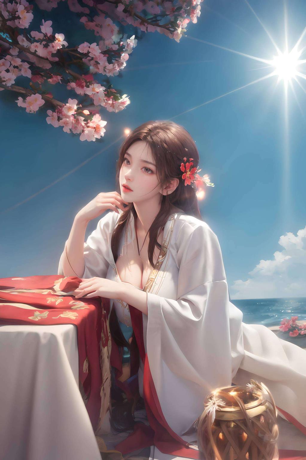 清晰细腻火灵儿翩翩起舞