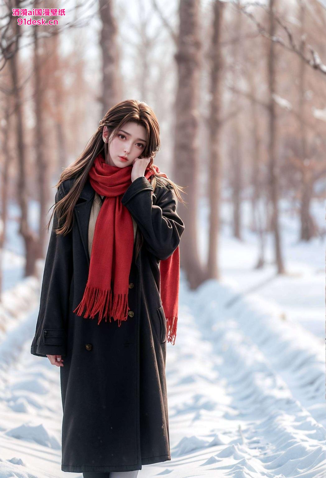 美女与光影共舞美不胜收！