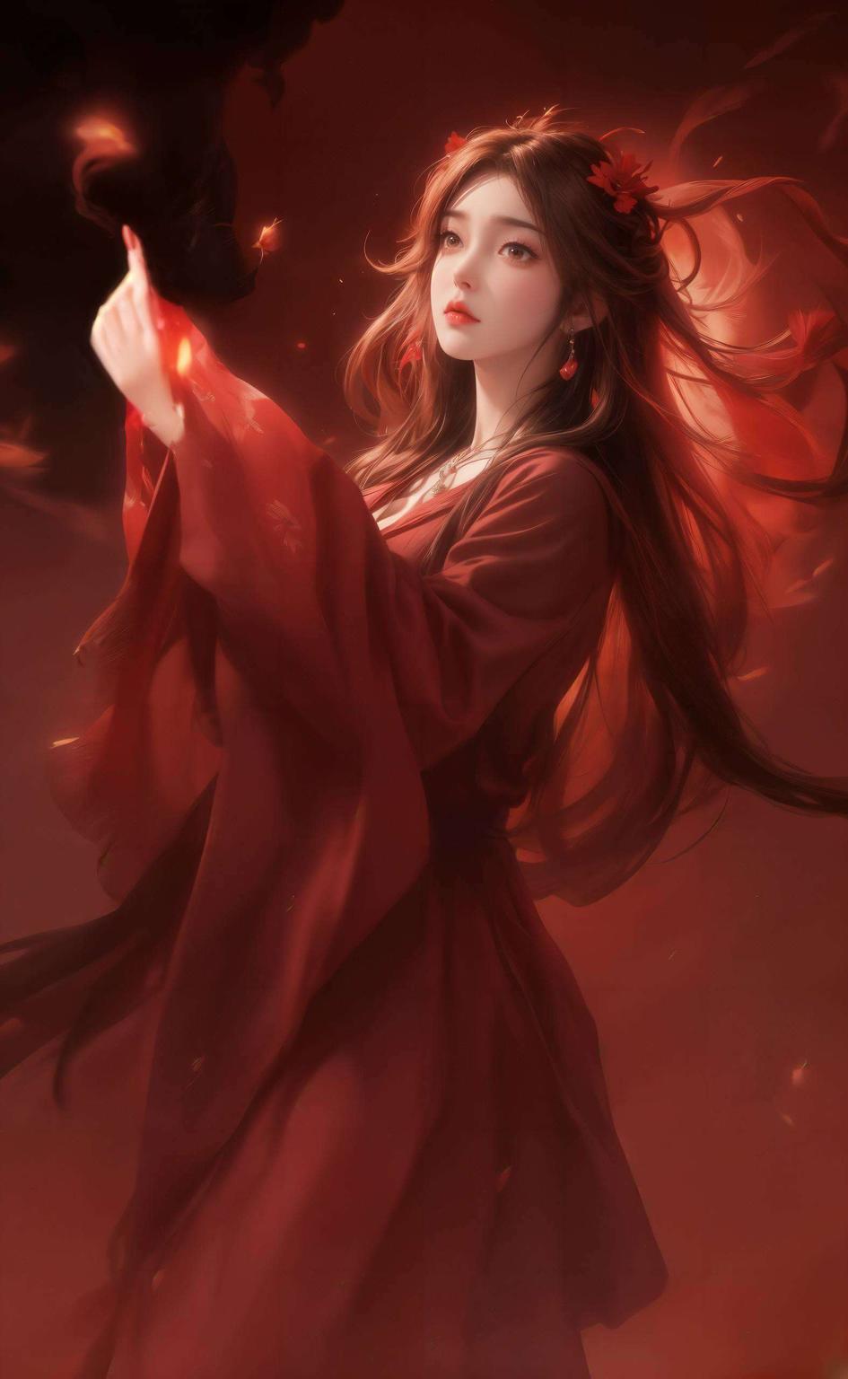 红焰缭绕灵动炫酷