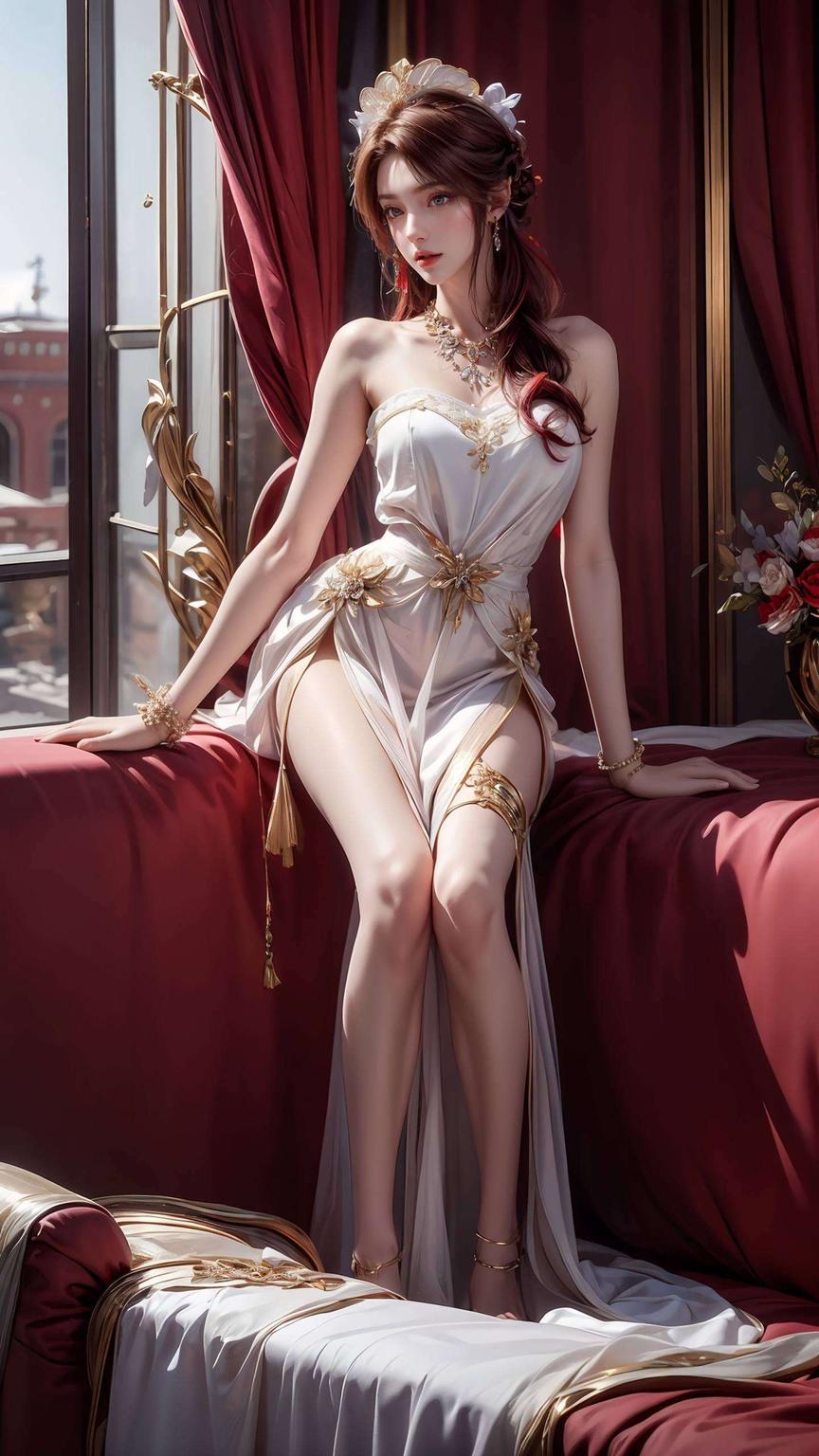 让火灵儿的灵动之美色彩柔和