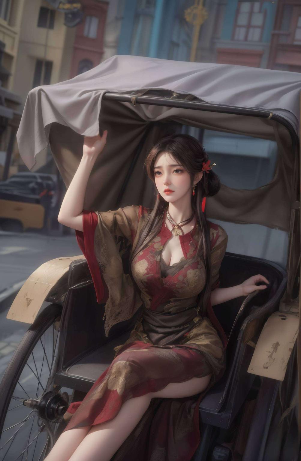 石昊与火灵儿相拥点亮iPad桌面