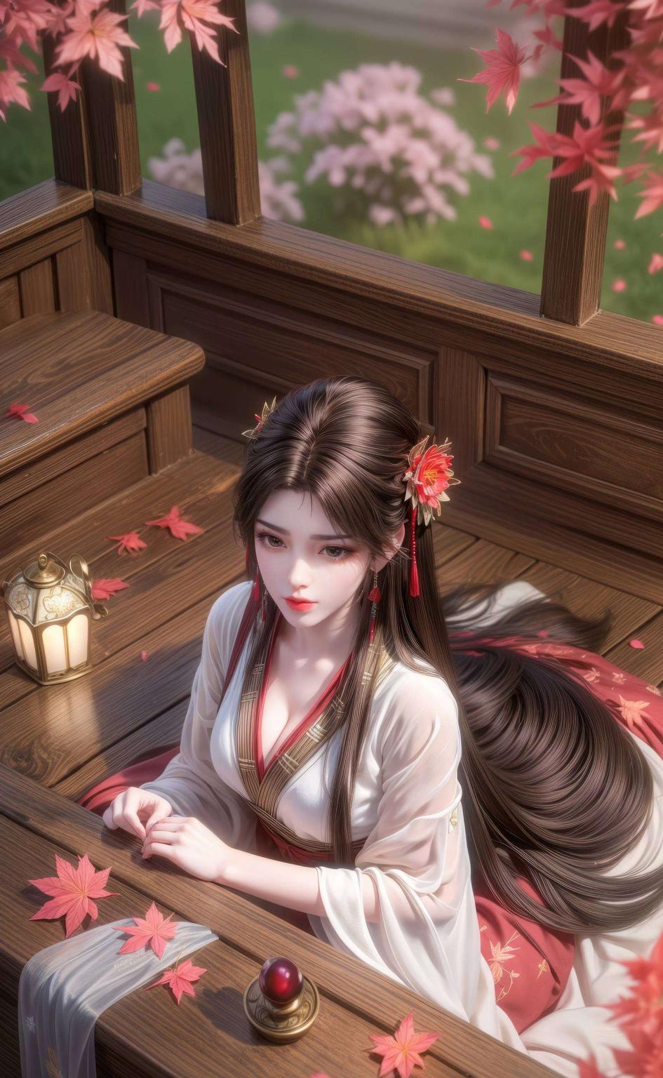 高清壁纸冰与火的交融