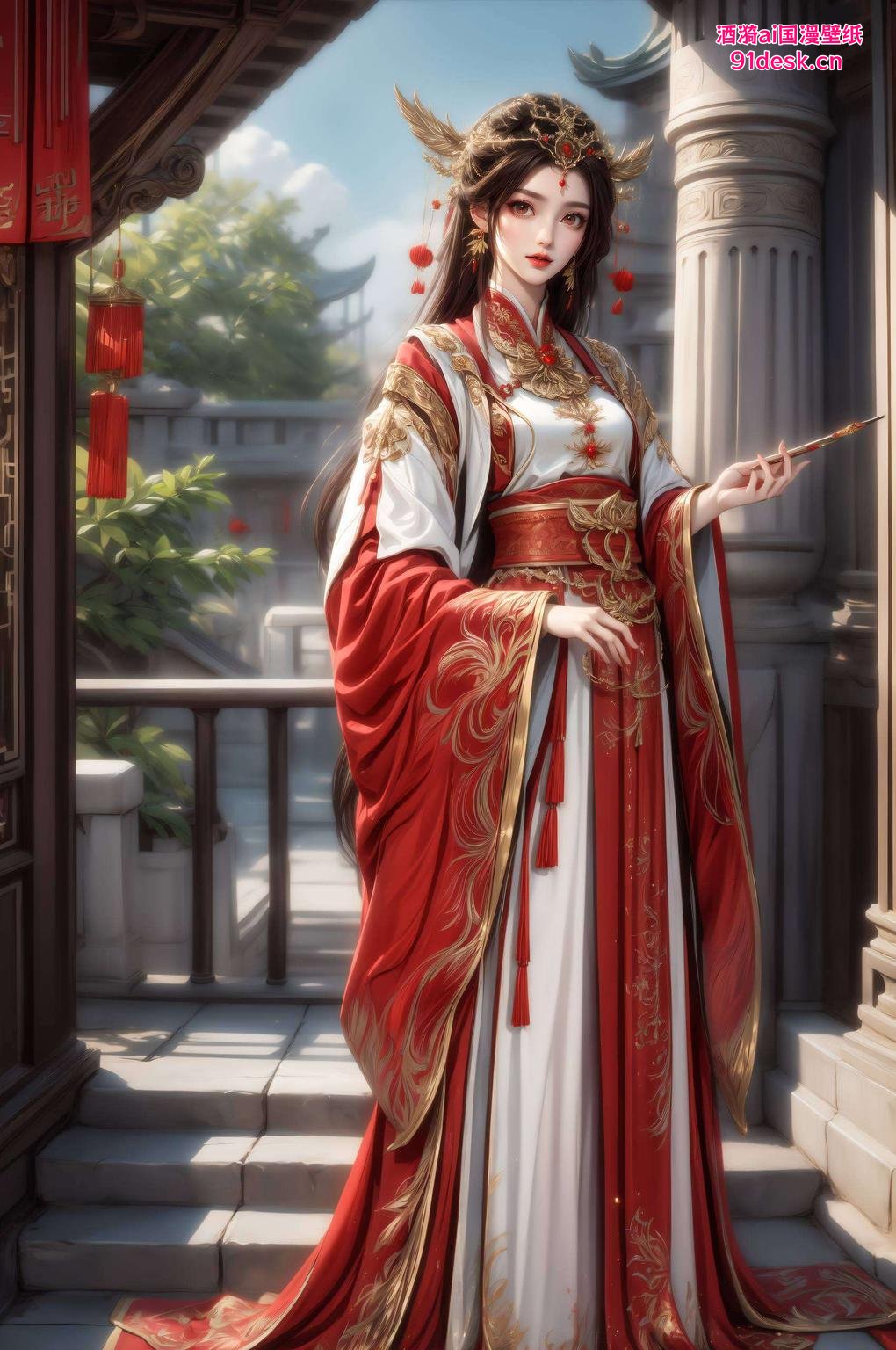 火灵儿cosplay古风壁纸电脑古香古色