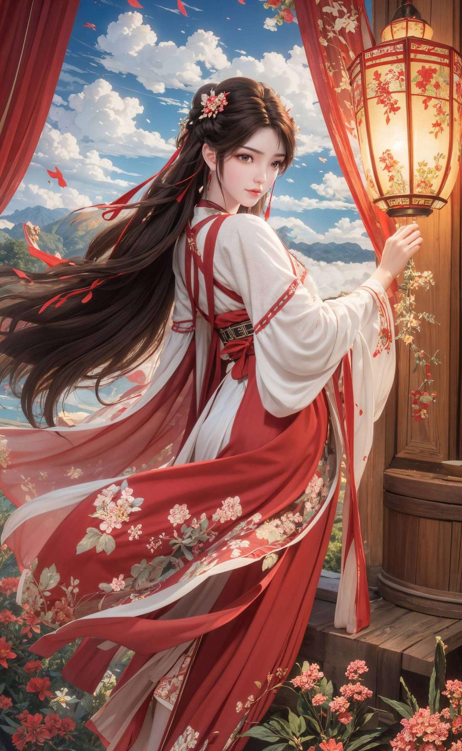 简直美爆了！看这石昊火灵儿的桌面壁纸古香古色