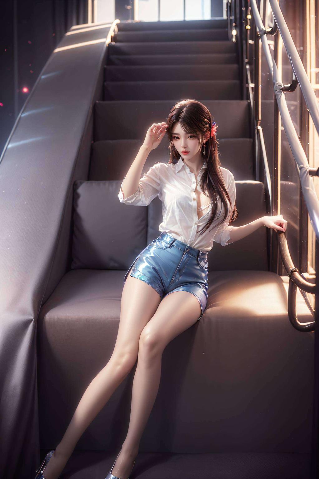 细腻光影今天给大家带来一款超精致极简动画壁纸！火灵儿绝美高清图片