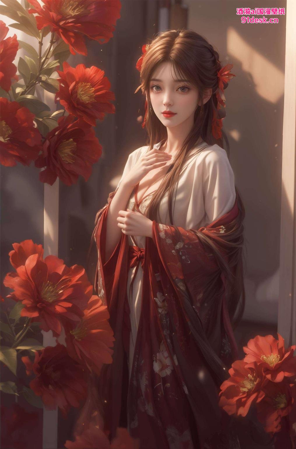 画面细腻今天给大家带来一款超美的火灵儿高清壁纸