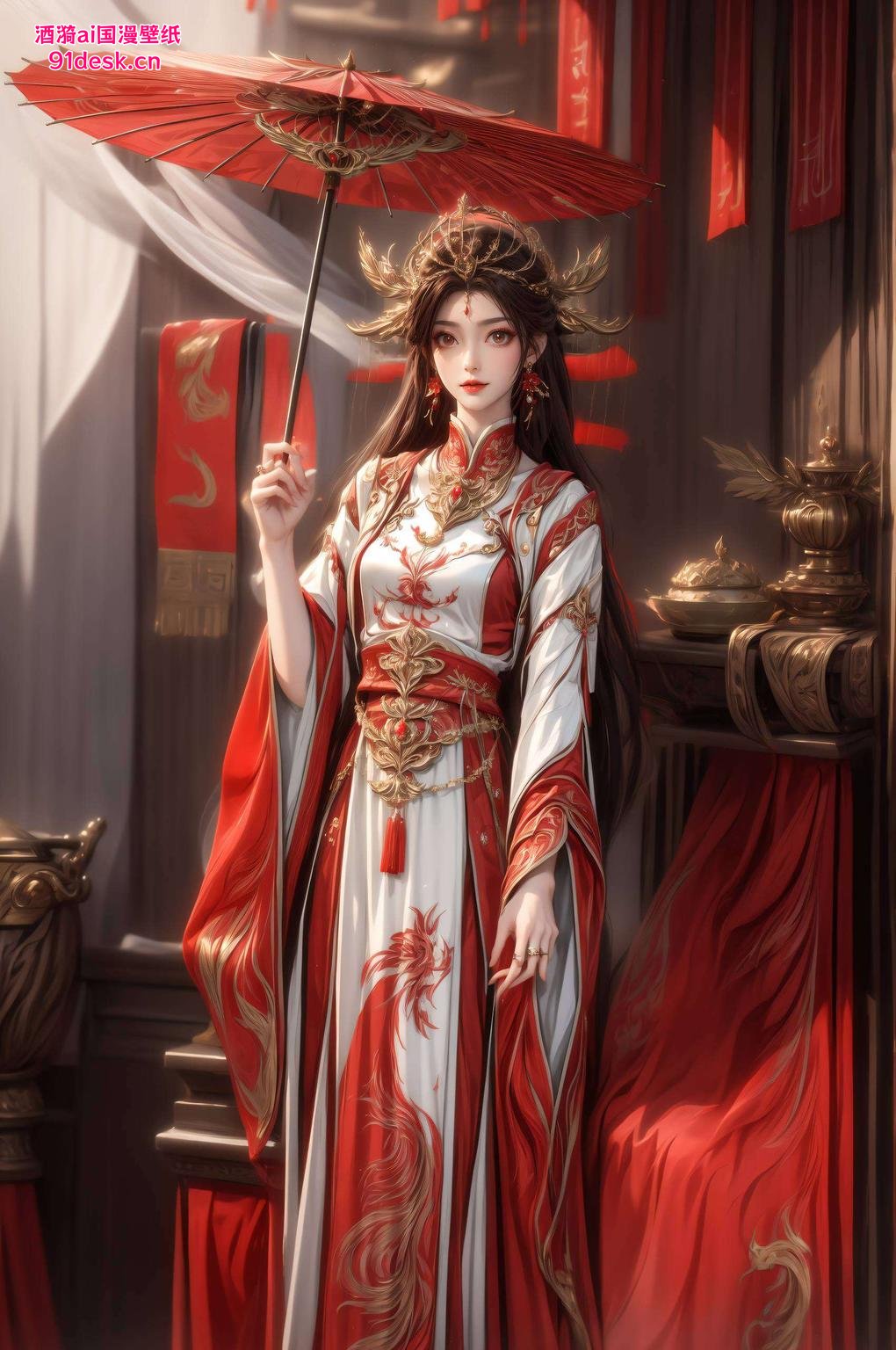 这款win10宽屏壁纸的主角是我们的火灵儿！动态高清绝对让你的电脑桌面瞬间活泼起来！