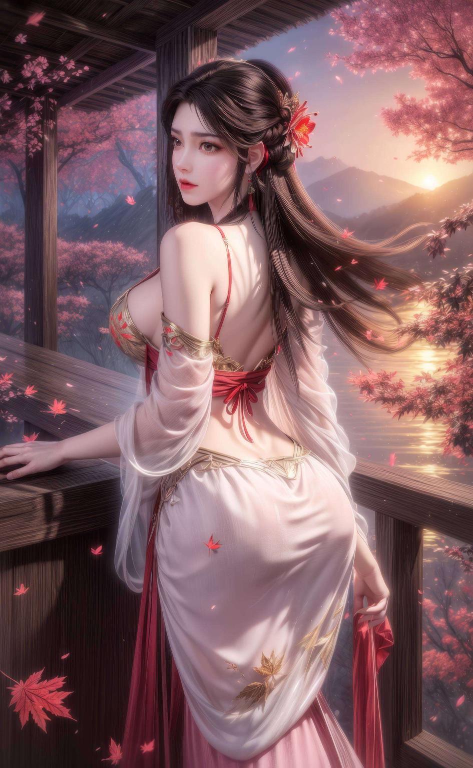 绿意盎然如梦似幻