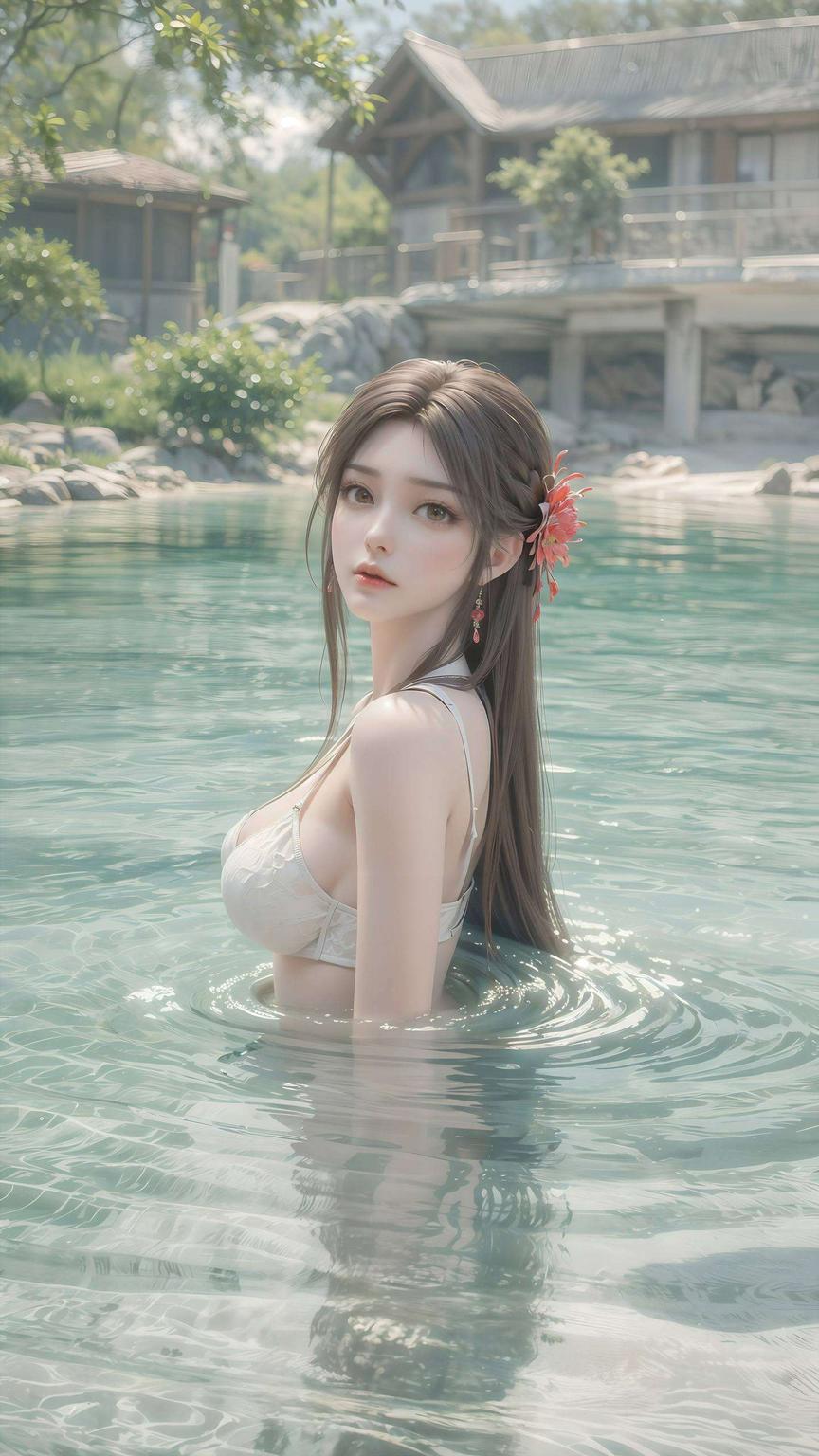 完美融合火灵儿石昊壁纸Pad