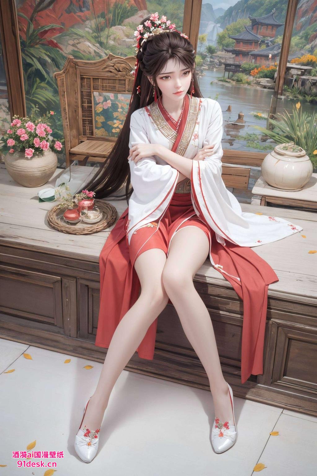 简洁线条勾勒出奇幻世界高清极简