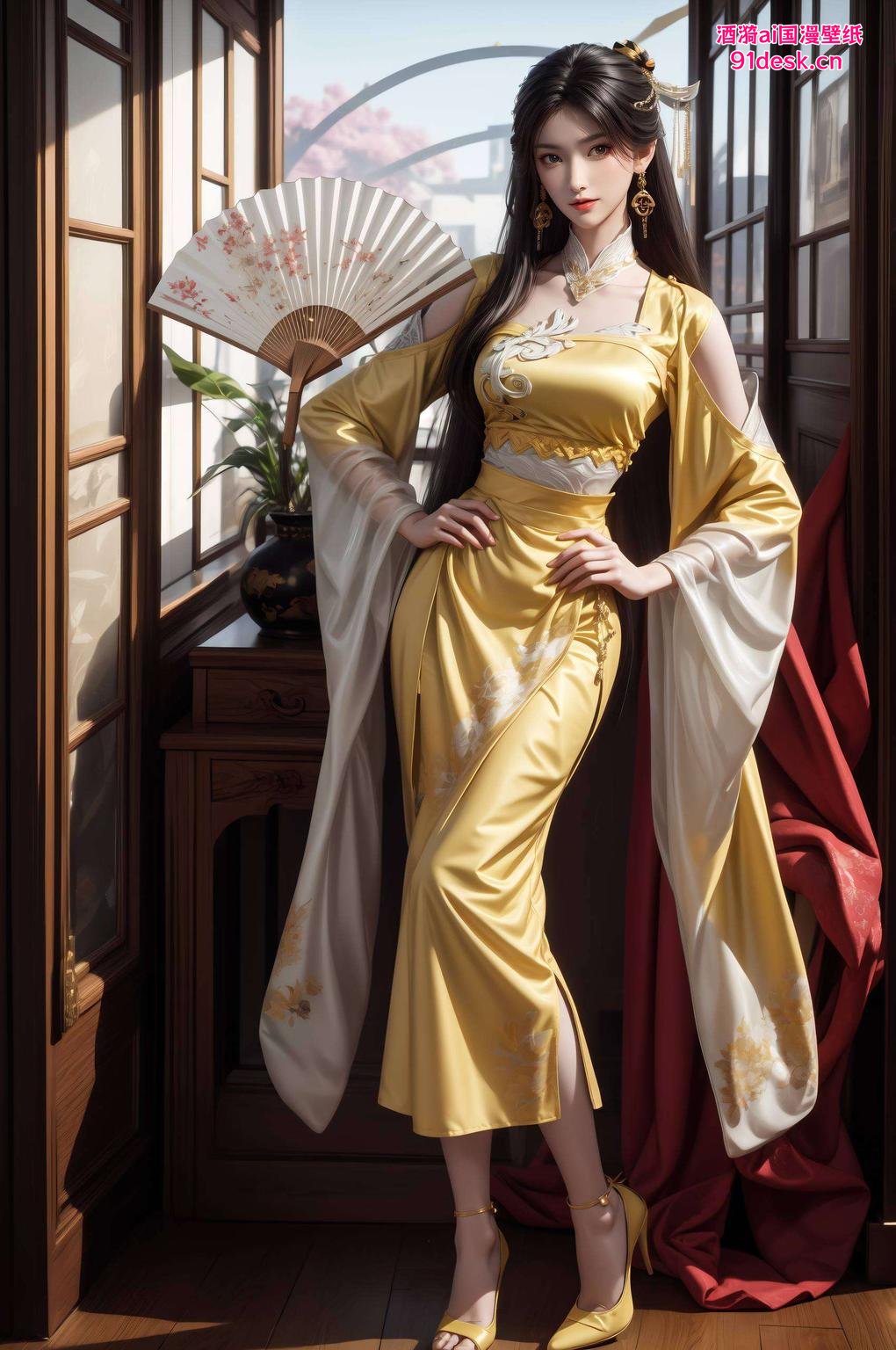 尽显极简之美金瓶儿壁纸