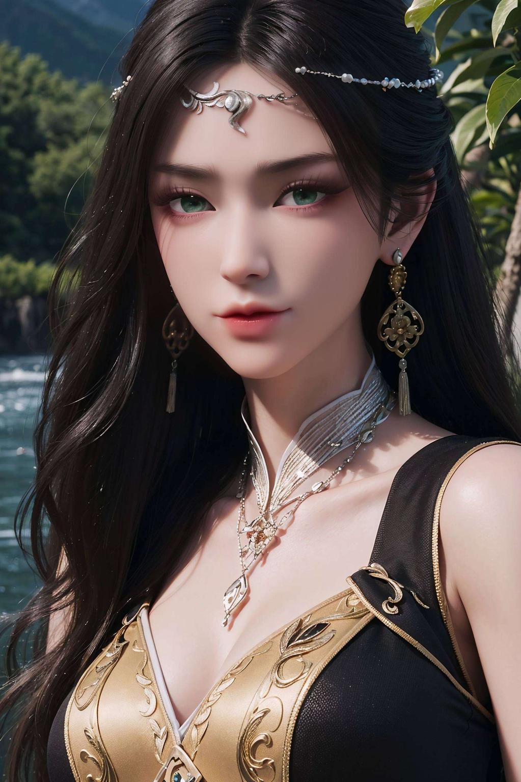 金瓶儿舞动身姿简洁又不失美感