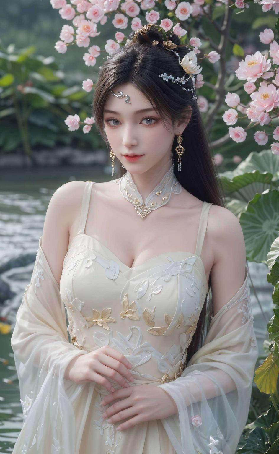 金瓶儿这款2k高清游戏壁纸让你的设备瞬间变身浪漫小天地！