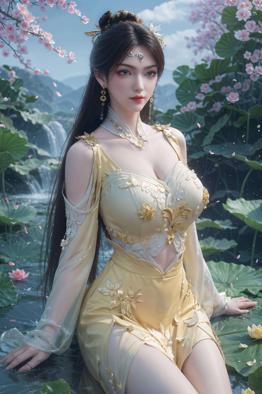 金瓶儿的美艳魔法诛仙动漫金瓶儿手机壁纸