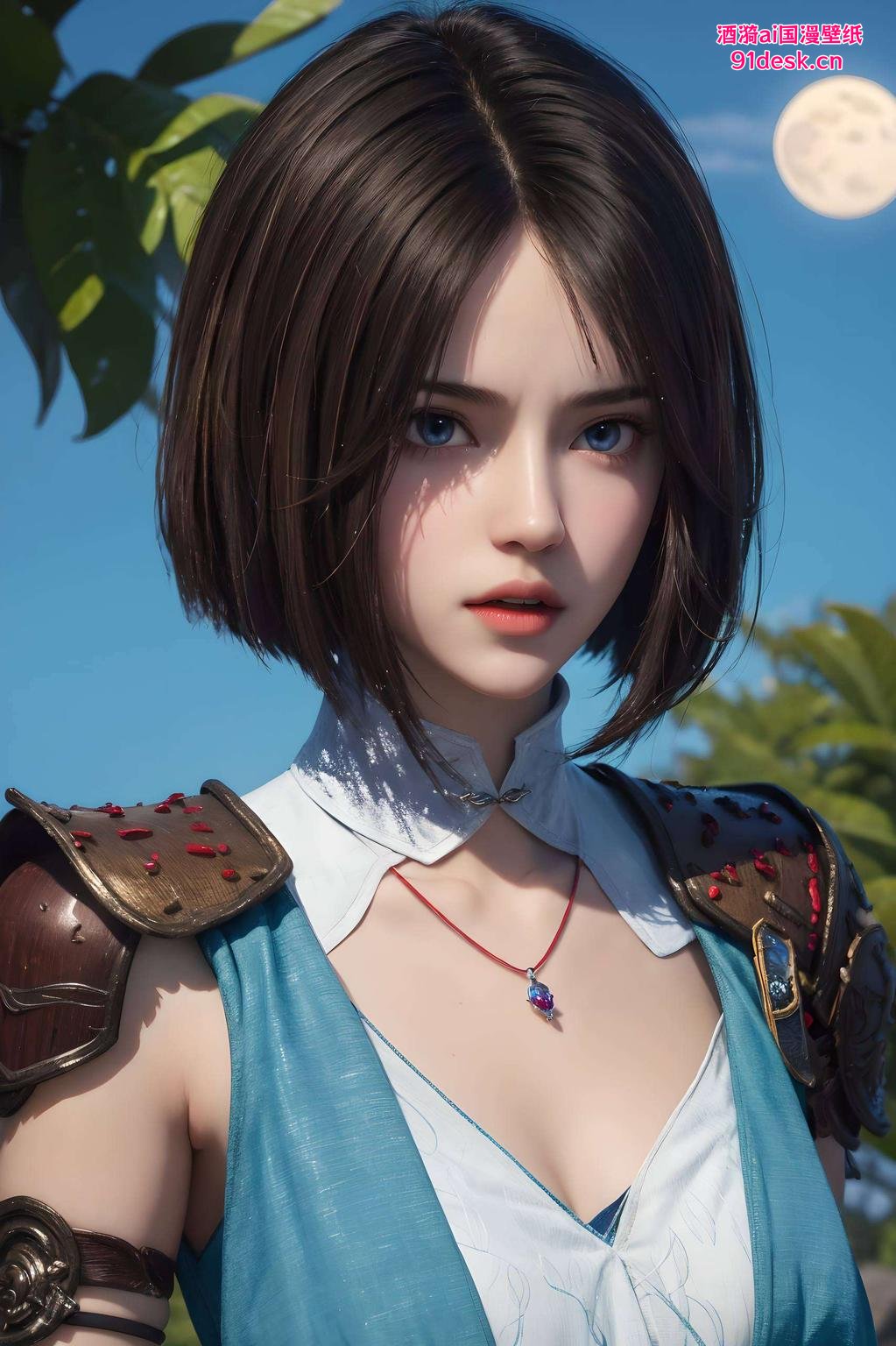 感受最美Win10风情拿上姬如雪高清壁纸