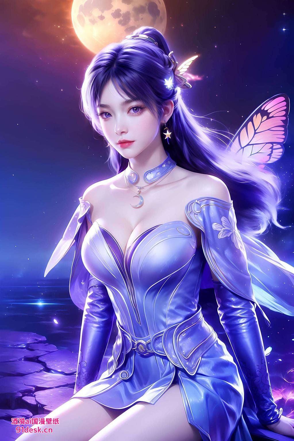 免费下载美爆你的电脑屏！姬紫月翩翩舞