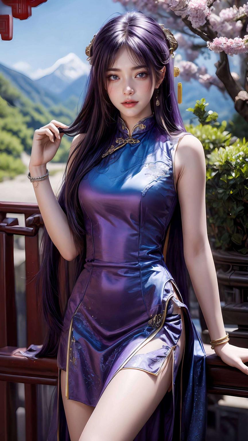 色彩饱满来看看这款炫彩壁纸！姬紫月生气的表情超生动