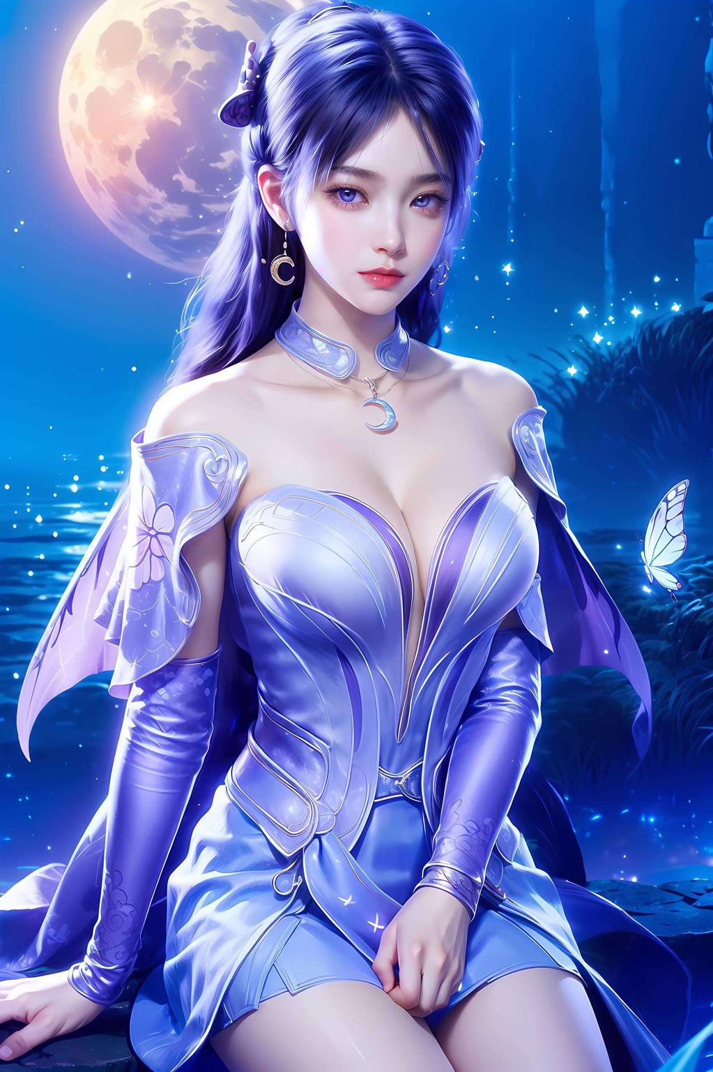 古韵十足姬紫月职业装