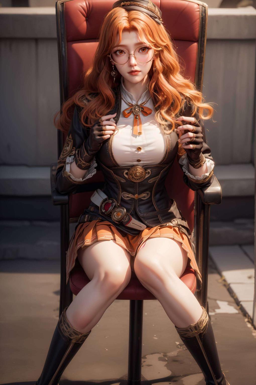 让你的电脑瞬间变身浪漫小天地！高清画质橘子姐全屏电脑壁纸