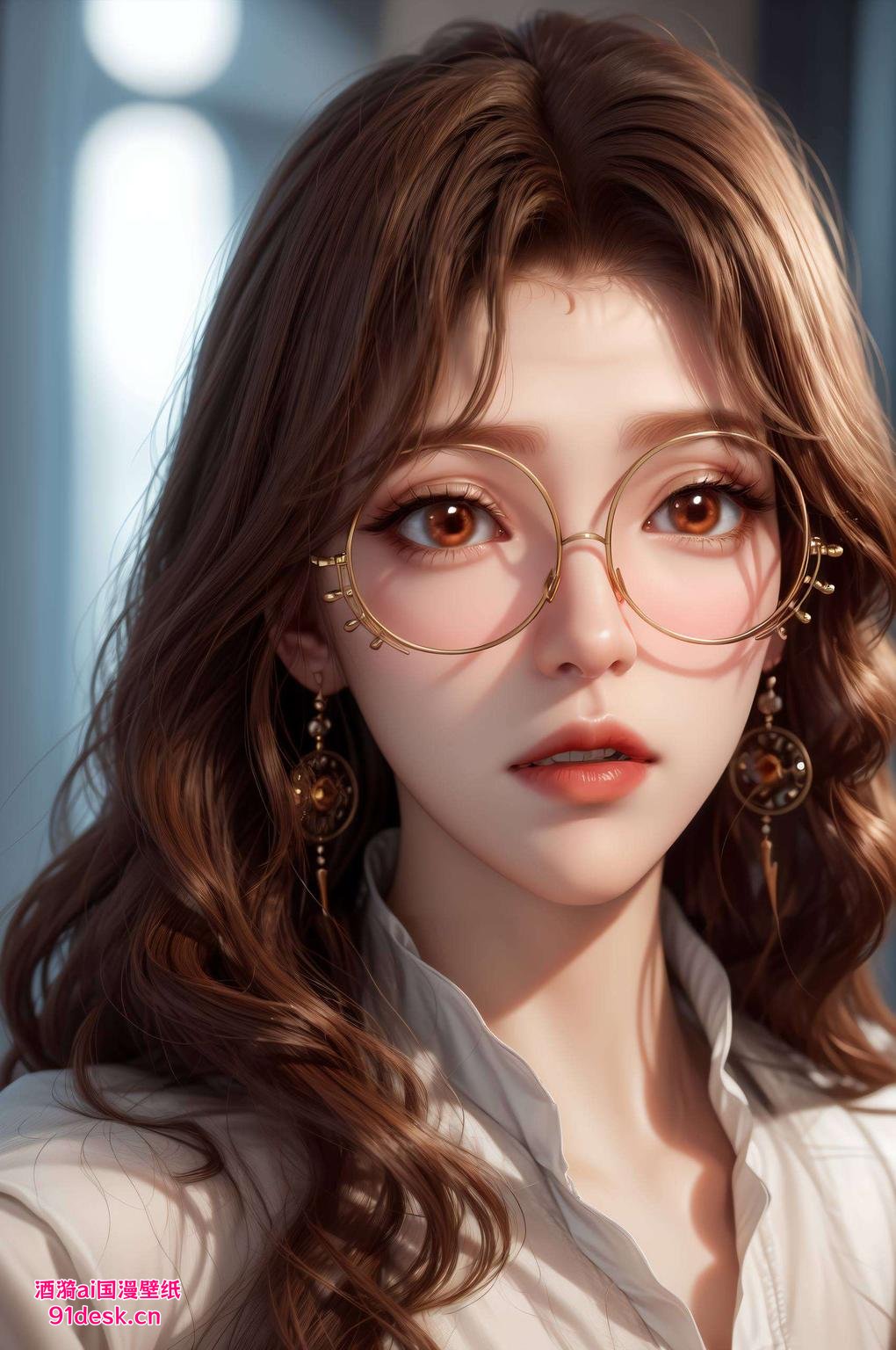 让你的手机瞬间焕发青春活力！”壁纸色彩搭配恰到好处