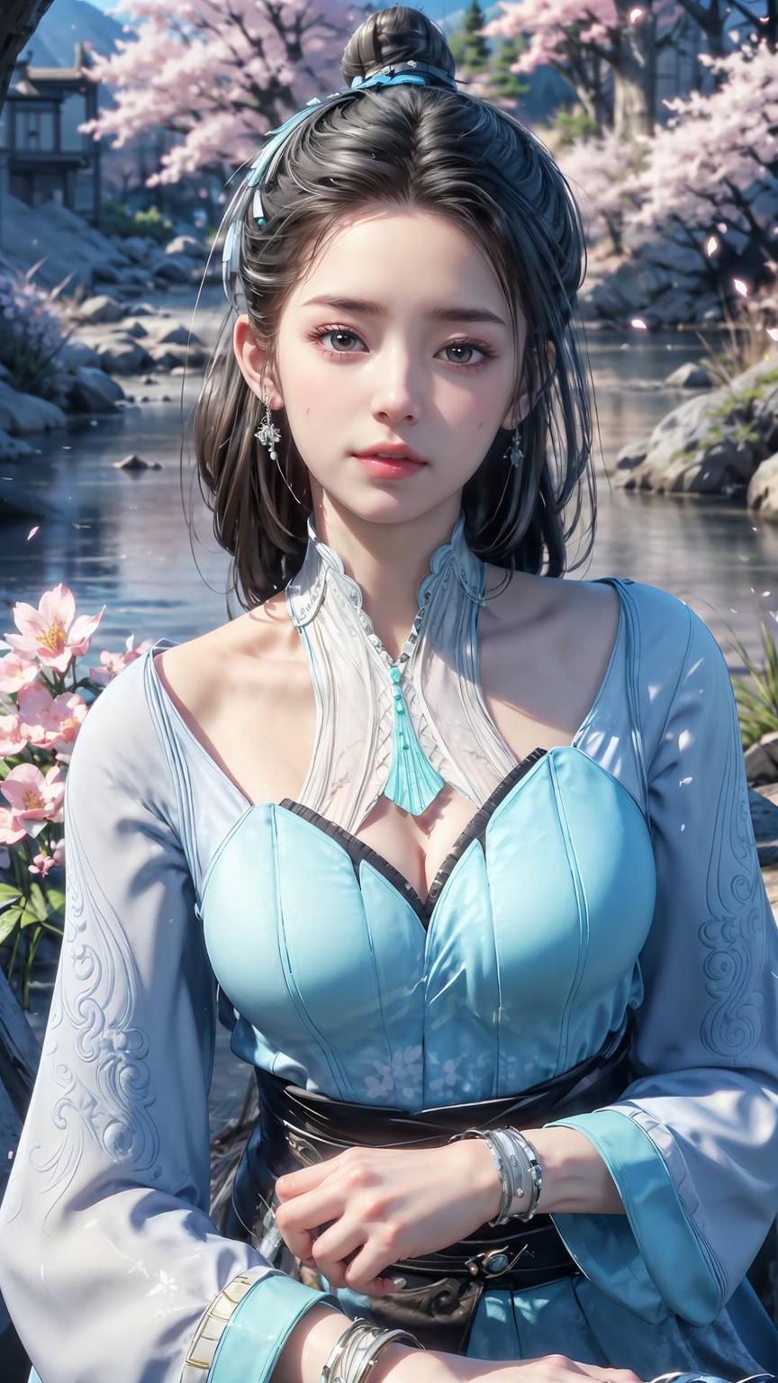 带你领略蓝灵娥的绝美风采！高清图片气质独特
