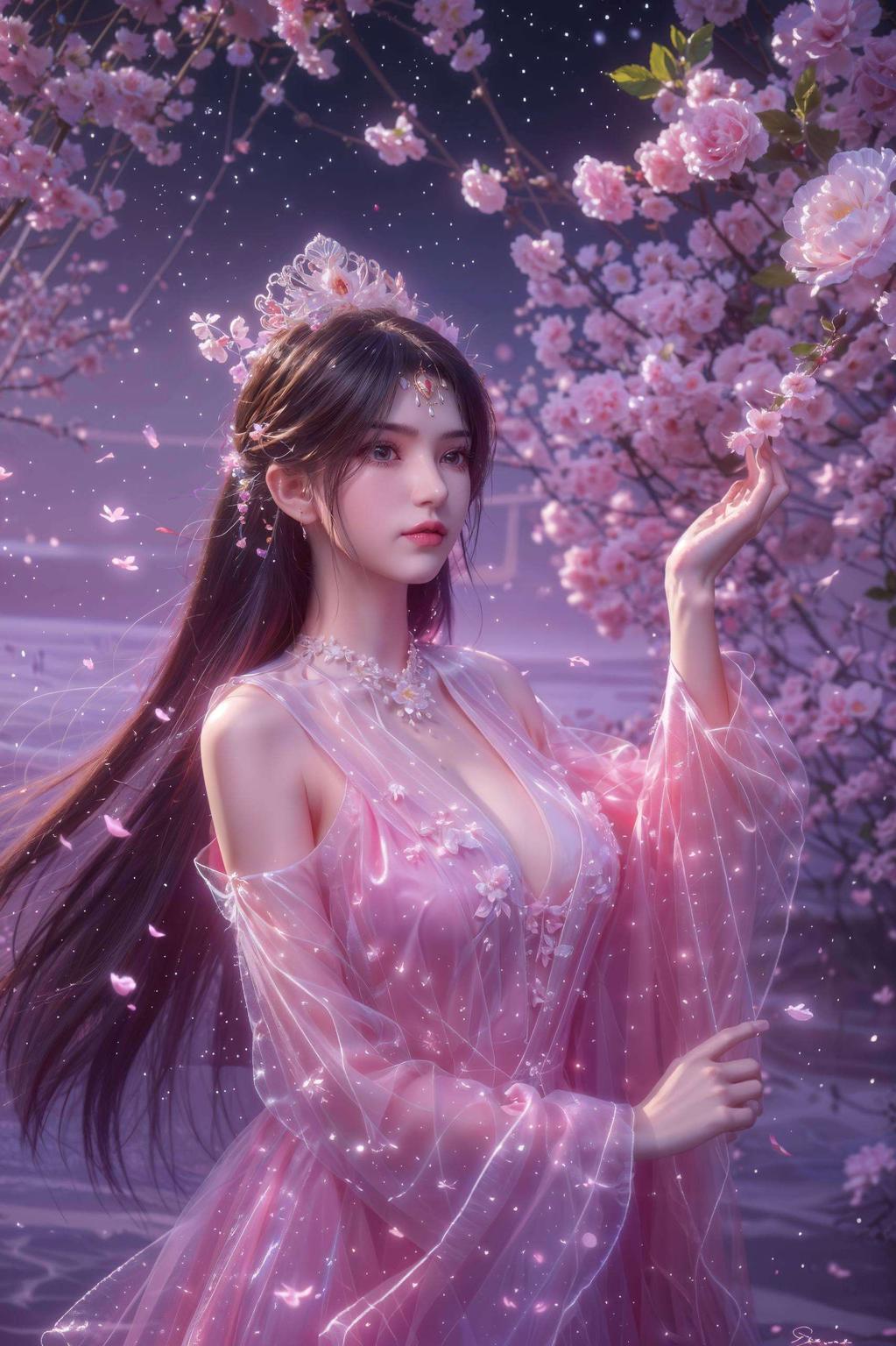 高清壁纸极简风来袭！王林与李慕婉同框