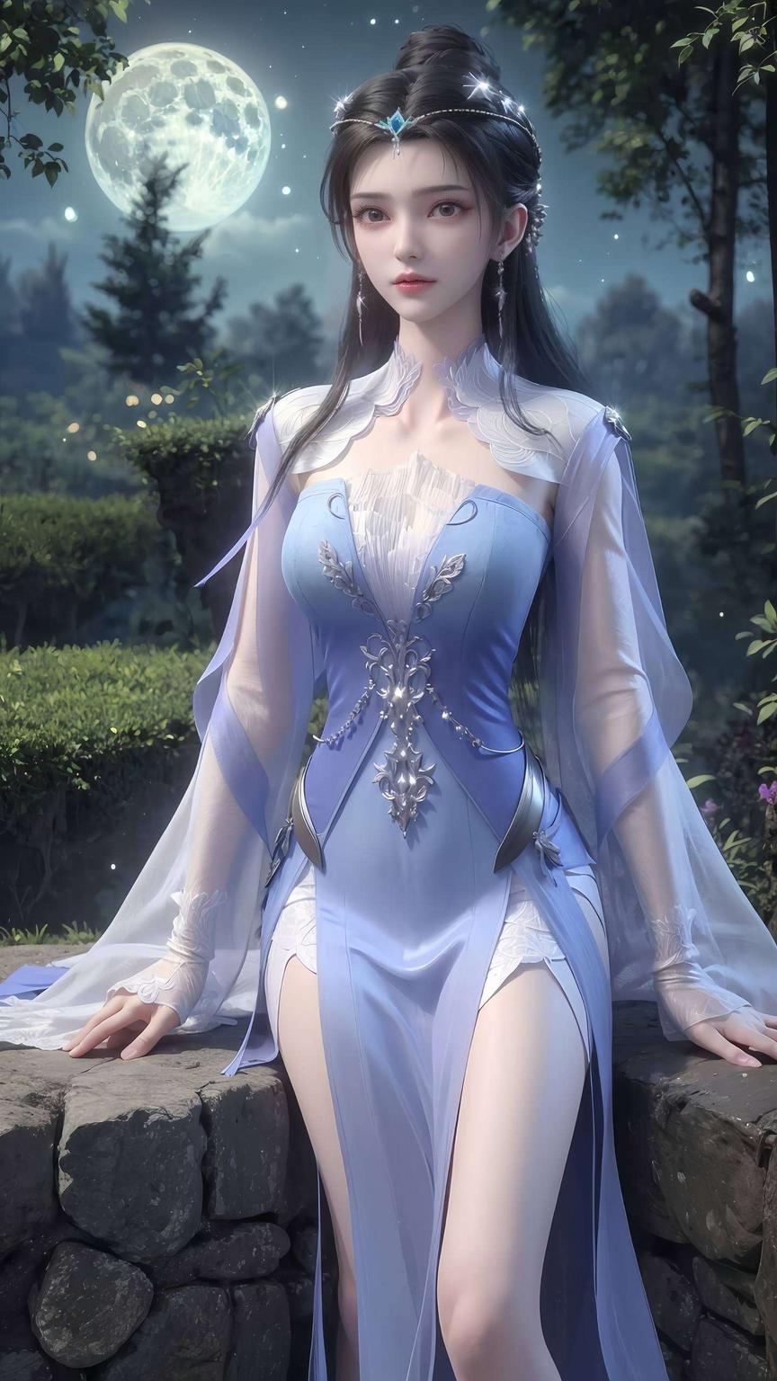星空壁纸唯美呈现！李慕婉带你探索安卓手机的完美像素