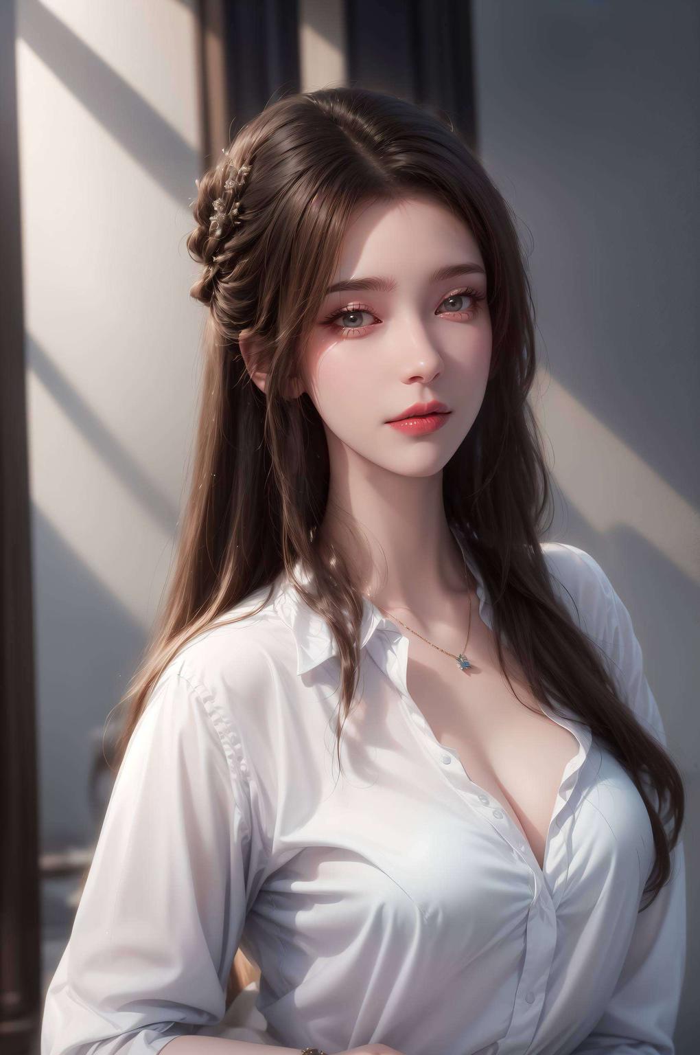 仿佛置身于梦幻般的仙境主角是我们的李慕婉