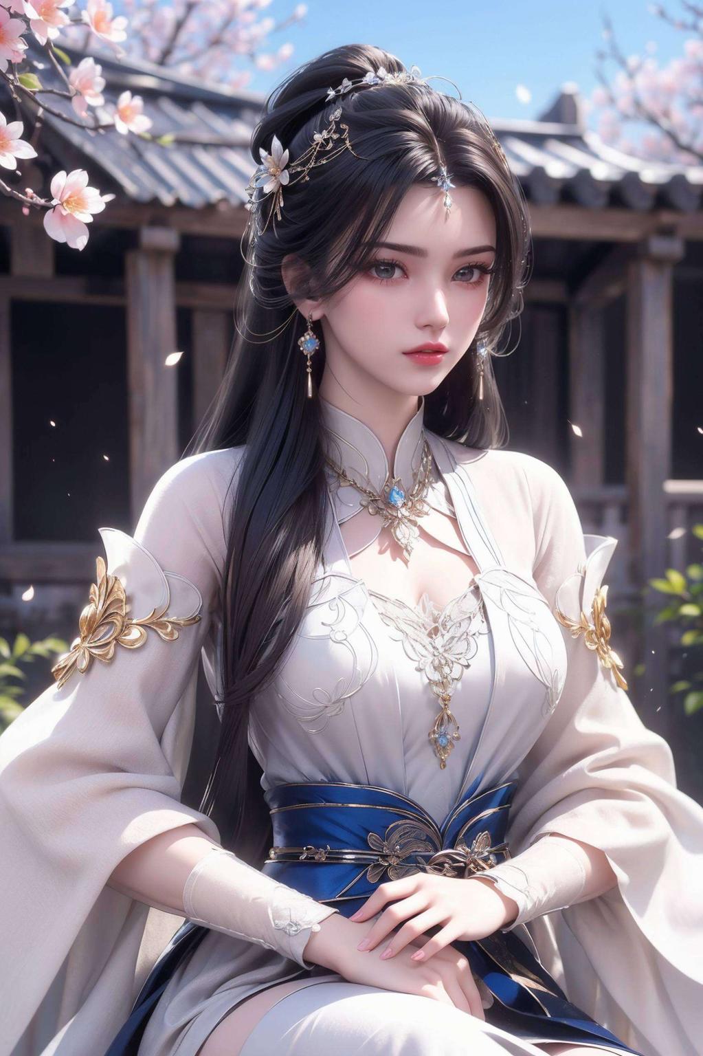 精美的图案淡雅的色调