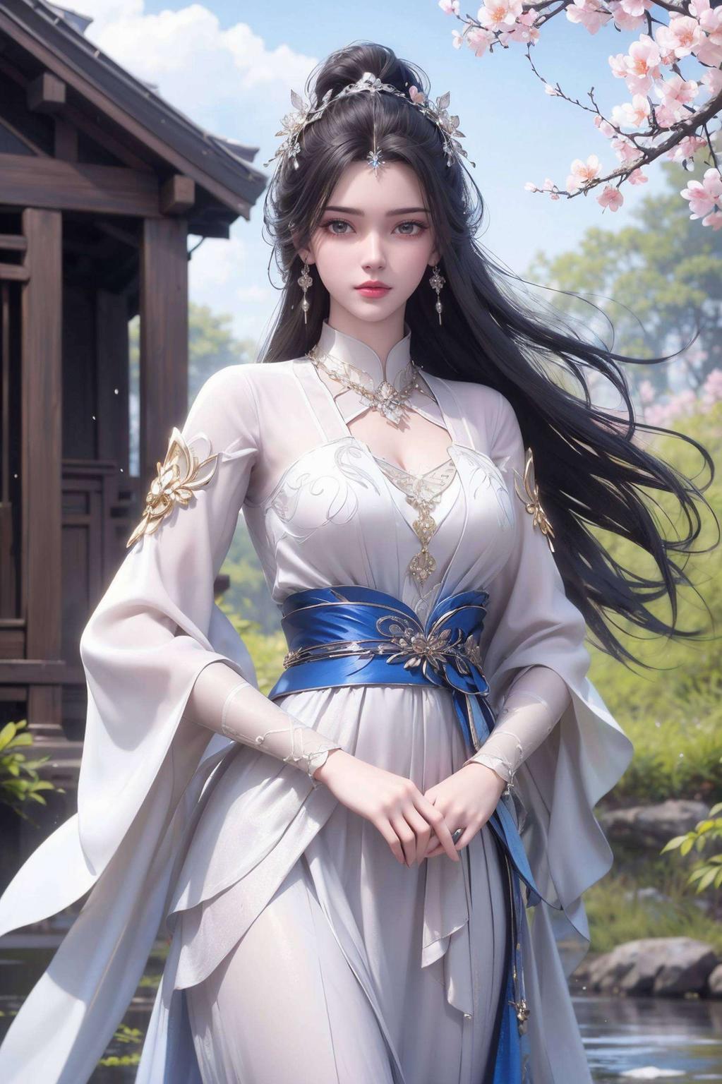 古典韵味与现代科技完美融合婉约仙子翩翩起舞