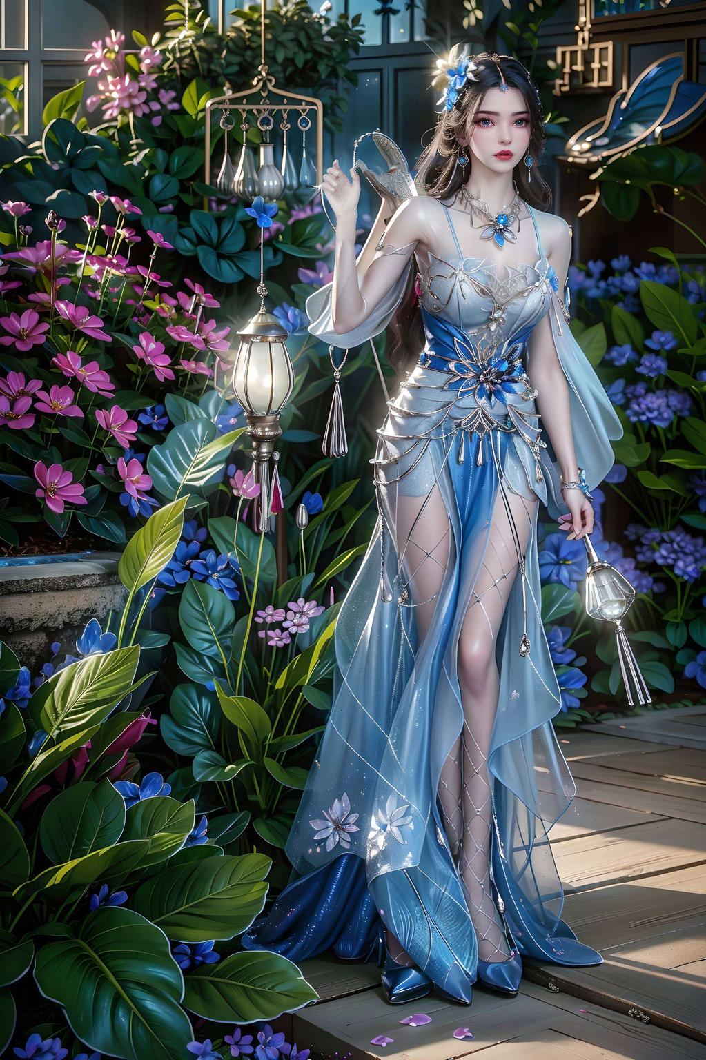 清新的色调由李慕婉神仙壁纸图文打造！看这细腻的笔触