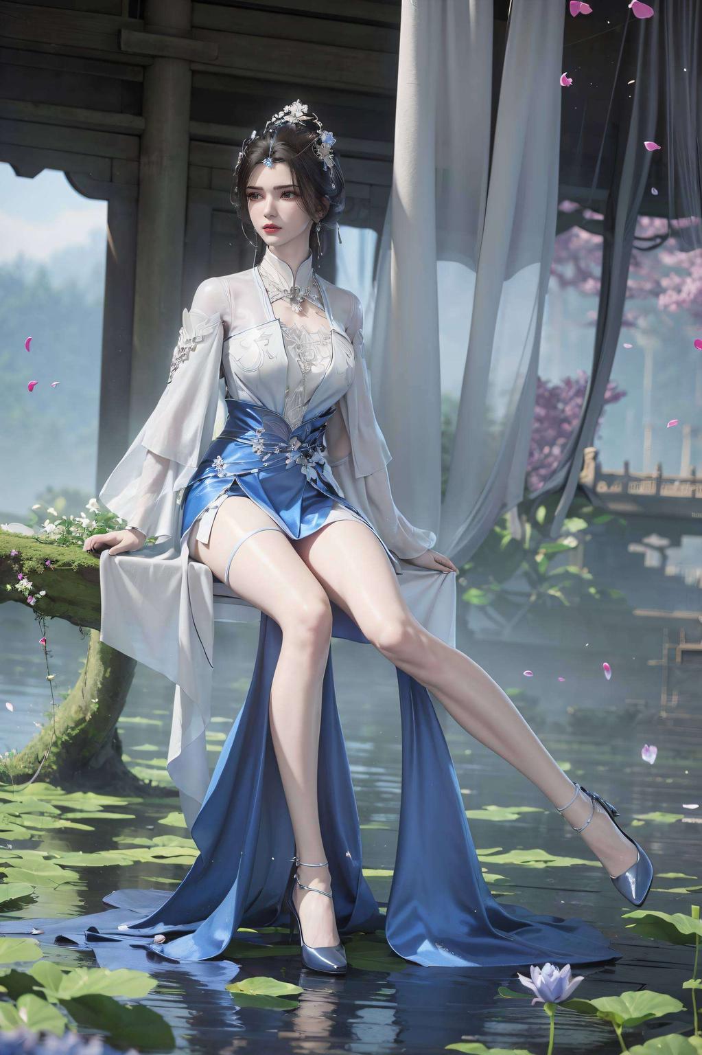 甜美可爱今天给大家带来一款超清新的二次元壁纸！李慕婉动漫角色壁纸